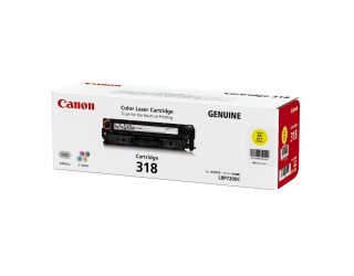 Canon Cartridge 318 Yellow Toner 